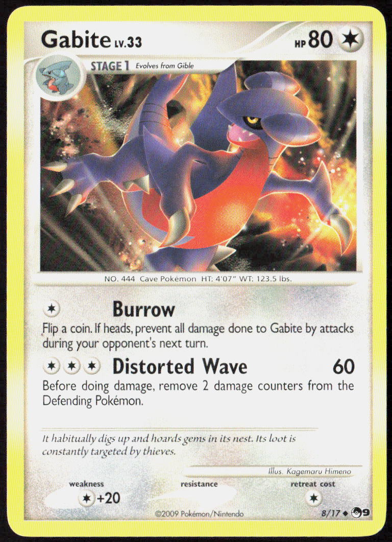 Gabite 008/017 POP Series 9 Pokemon TCG LP