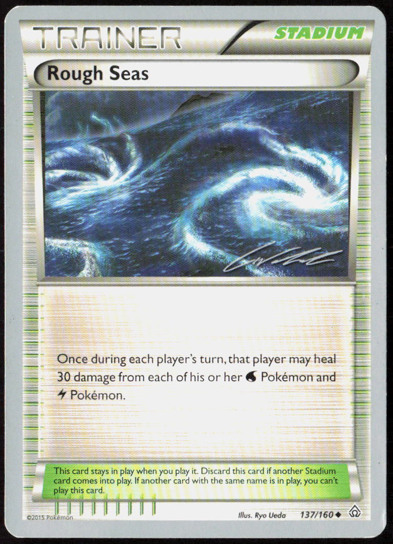 Rough Seas - 2016 (Cody Walinski) 137/160 World Championship Decks Pokemon TCG NM