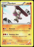 Gurdurr 66/146 XY Base Set Pokemon TCG LP