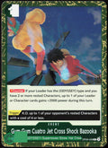 Gum-Gum Cuatro Jet Cross Shock Bazooka Foil OP09-039 Emperor in the World CCG NM