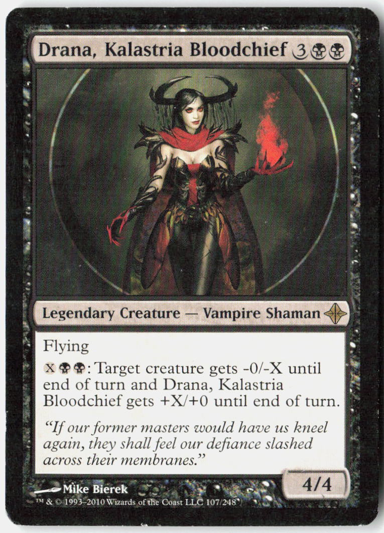 Drana, Kalastria Bloodchief 107 Rise of the Eldrazi Magic: The Gathering LP
