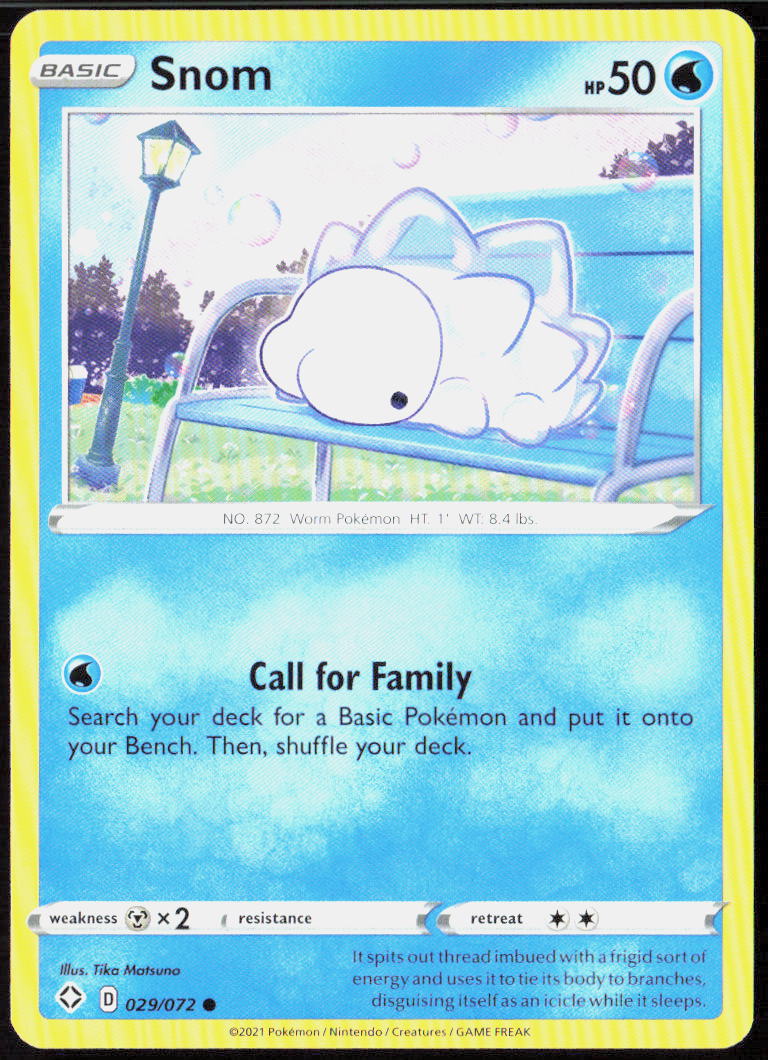 Snom 029/072 Shining Fates Pokemon TCG LP