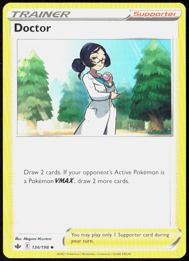 Doctor 134/198 SWSH06: Chilling Reign Pokemon TCG LP
