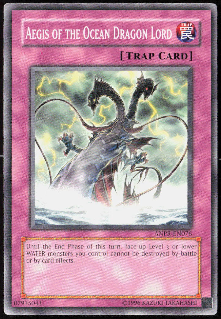 Aegis of the Ocean Dragon Lord Unlimited ANPR-EN076 Ancient Prophecy Yu-Gi-Oh! TCG LP