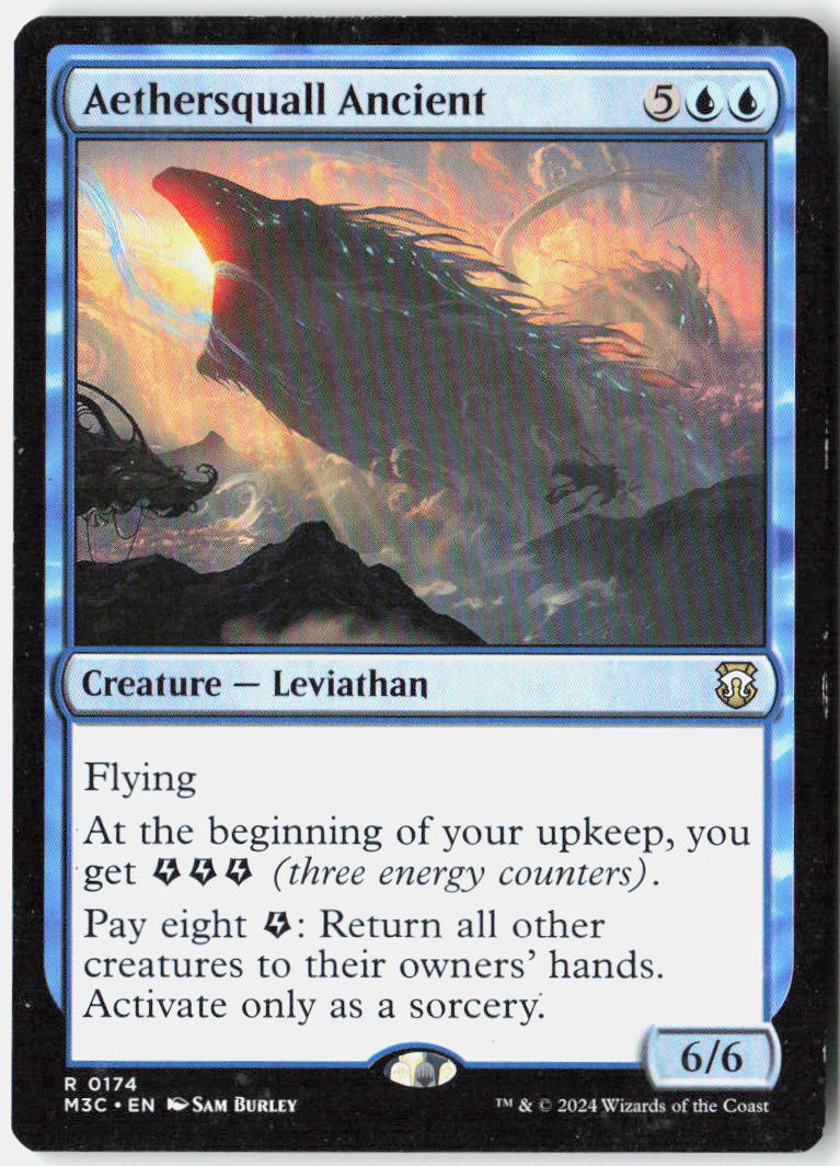 Aethersquall Ancient 174 Commander: Modern Horizons 3 Magic: The Gathering LP