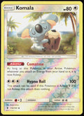 Komala Reverse Holo 114/145 SM - Guardians Rising LP
