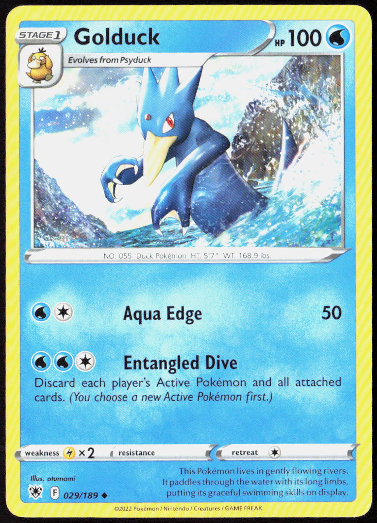 Golduck 029/189 SWSH10: Astral Radiance Pokemon TCG LP