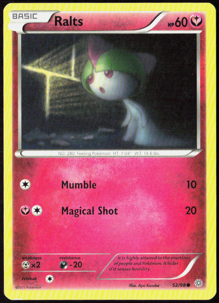 Ralts 52/98 XY - Ancient Origins LP