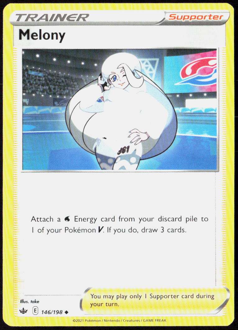 Melony 146/198 SWSH06: Chilling Reign Pokemon TCG LP