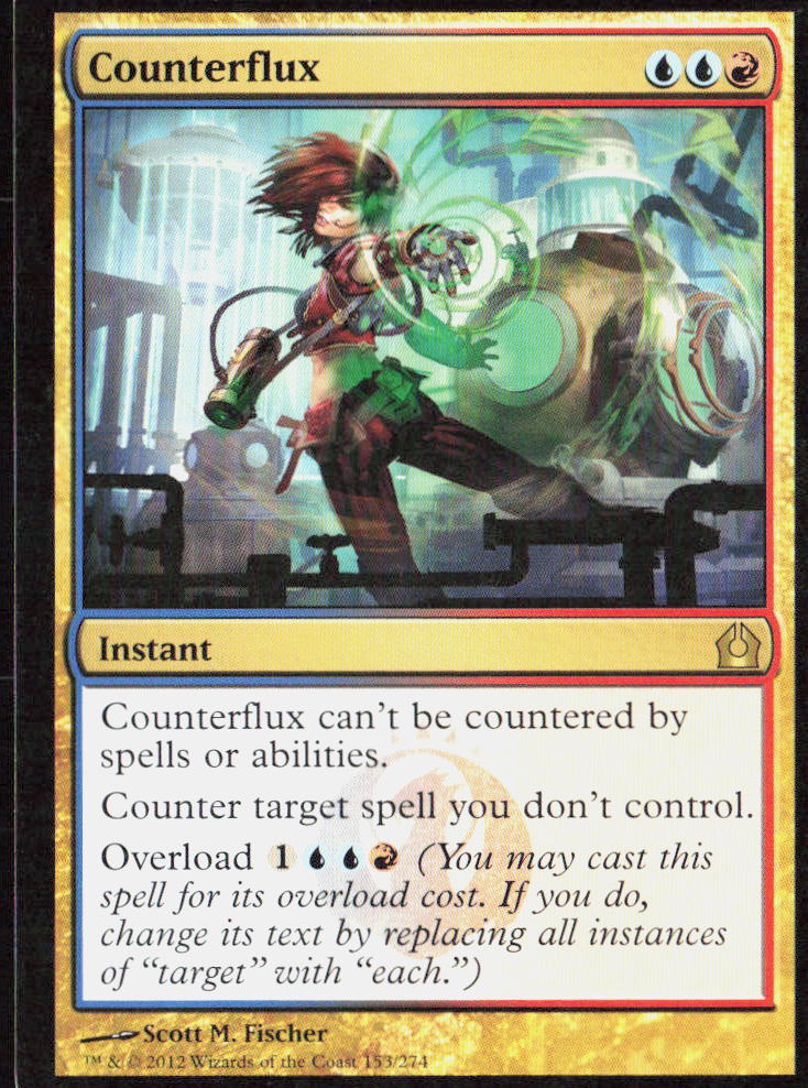 Counterflux 153 Return to Ravnica Magic: The Gathering LP