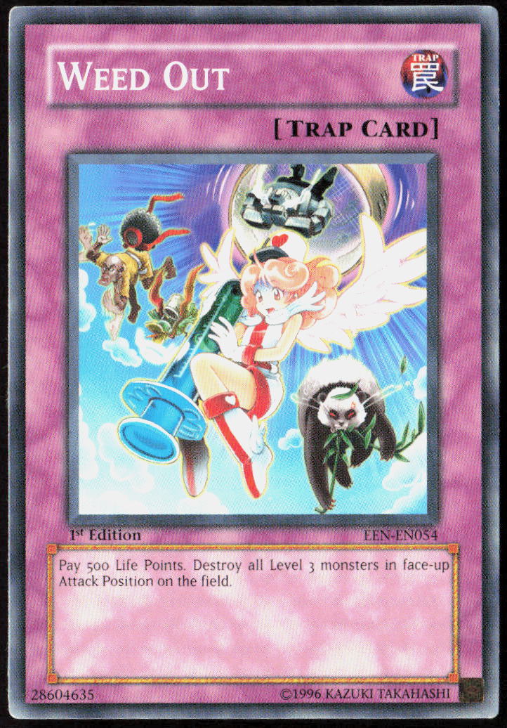 Weed Out 1st Edition EEN-EN054 Elemental Energy Yu-Gi-Oh! TCG LP