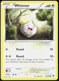 Whismur 80/124 XY - Fates Collide Pokemon TCG LP