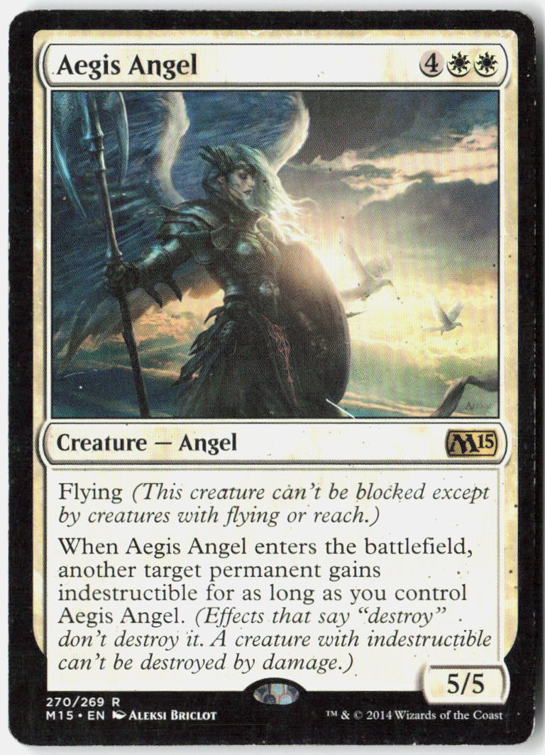 Aegis Angel 270 Magic 2015 (M15) Magic: The Gathering LP