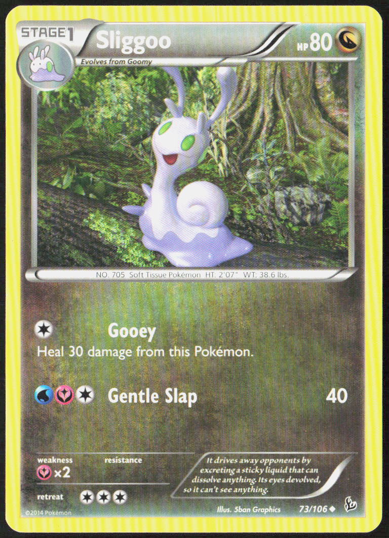 Sliggoo 73/106 XY - Flashfire Pokemon TCG LP