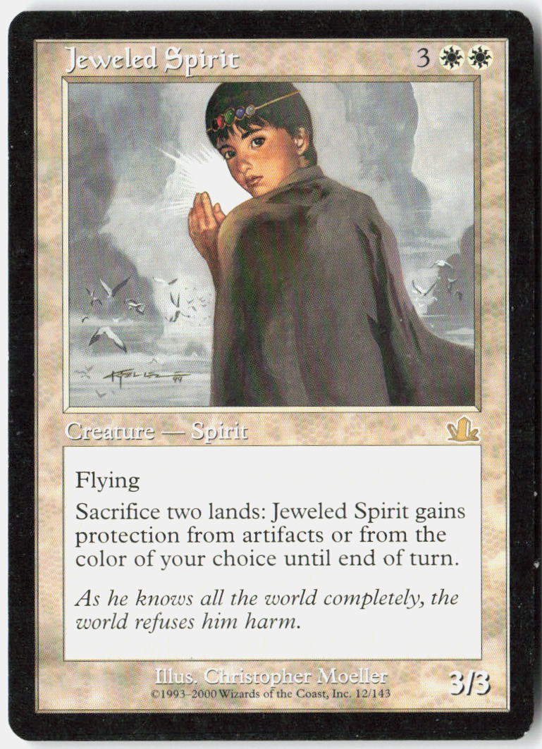 Jeweled Spirit 12 Prophecy Magic: The Gathering LP