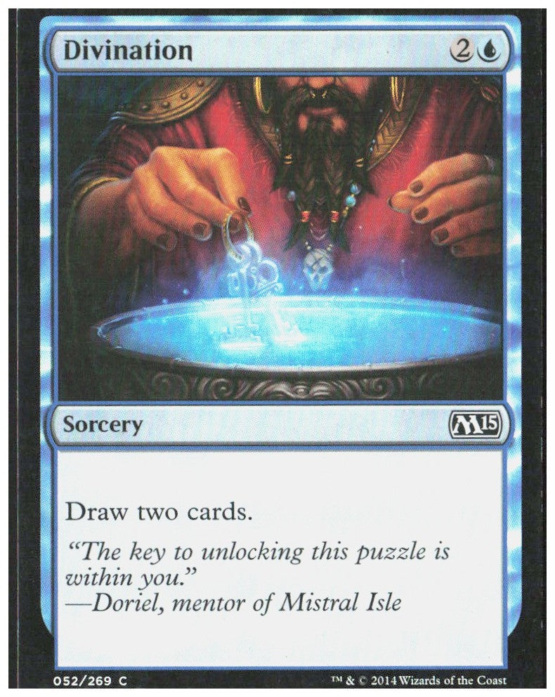 Divination Foil 52 Magic 2015 (M15) Magic: The Gathering LP