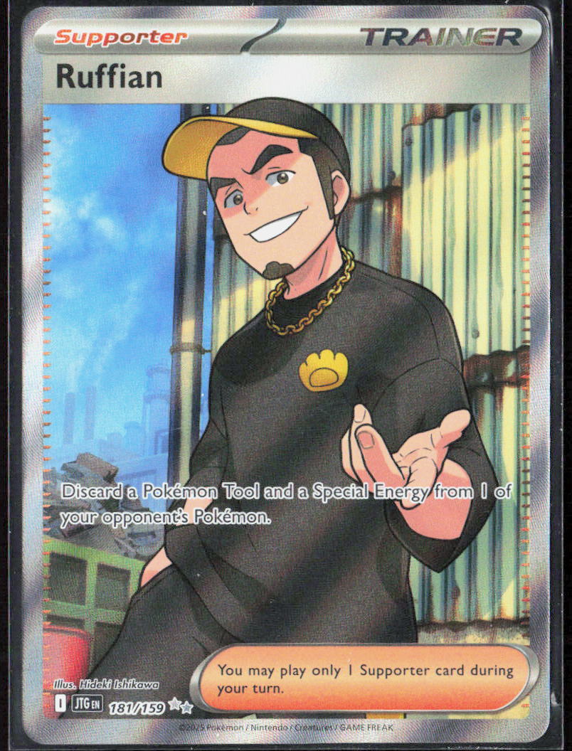 Ruffian Holo 181/159 SV09: Journey Together Pokemon TCG NM