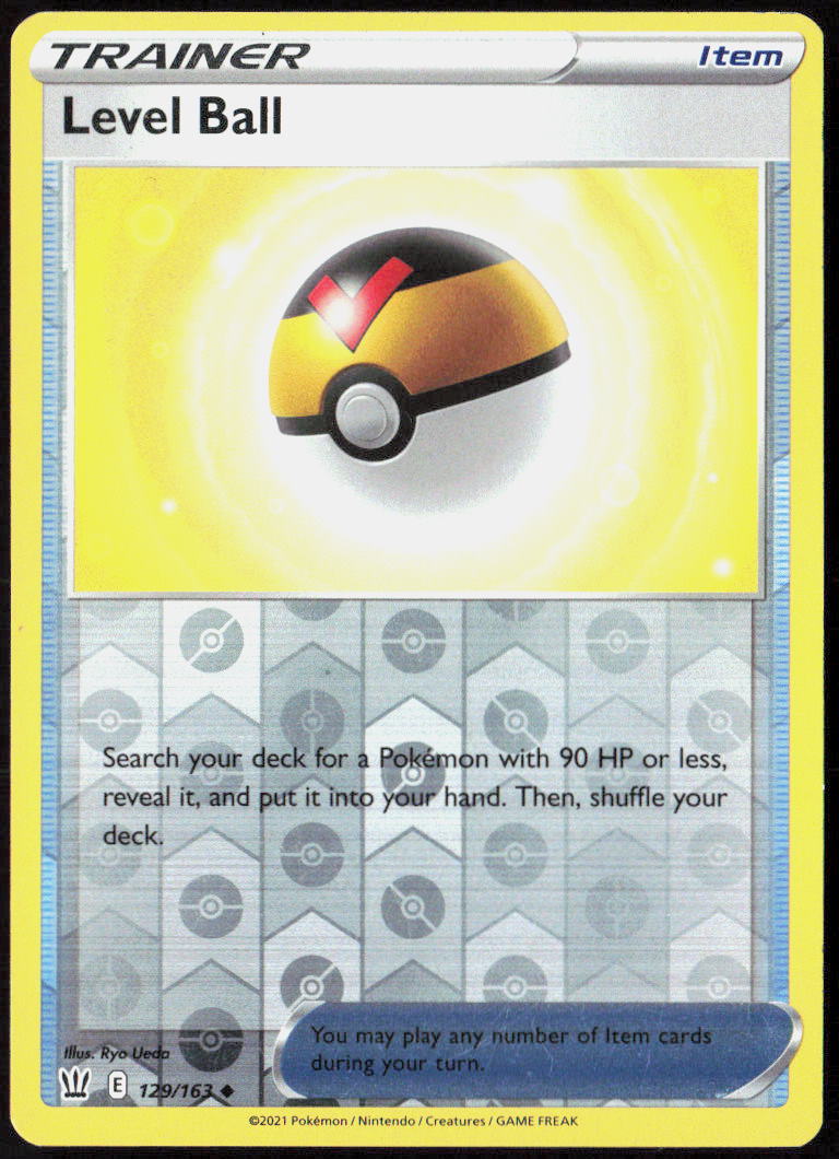 Level Ball 129/163 SWSH05: Battle Styles Pokemon TCG LP