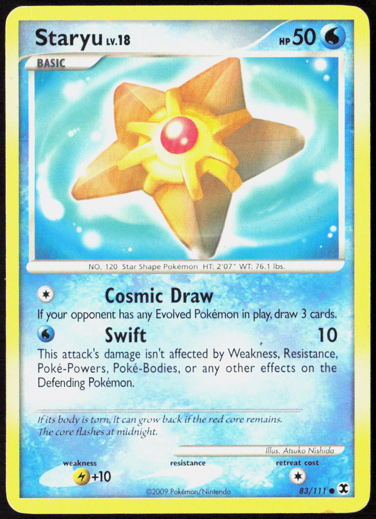 Staryu 83/111 Rising Rivals Pokemon TCG LP