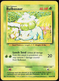 Bulbasaur 044/102 Base Set Pokemon TCG MP