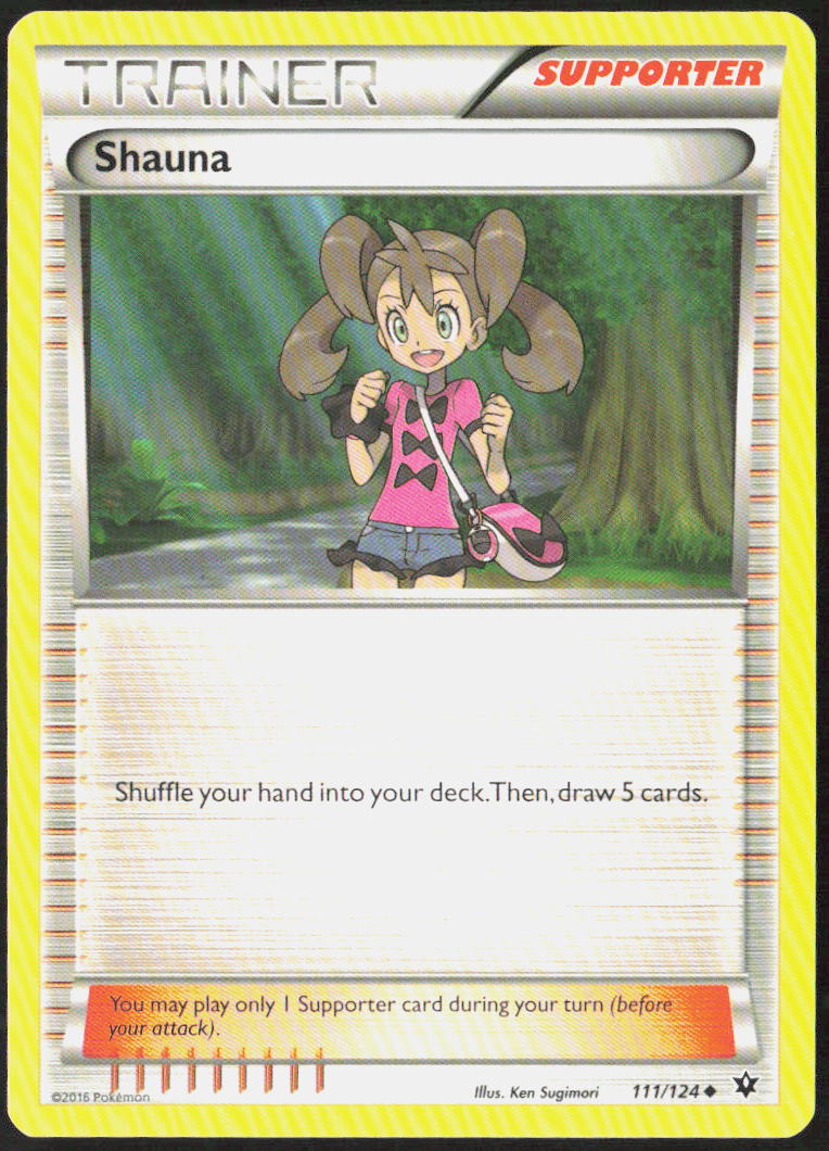 Shauna 111/124 XY - Fates Collide Pokemon TCG LP