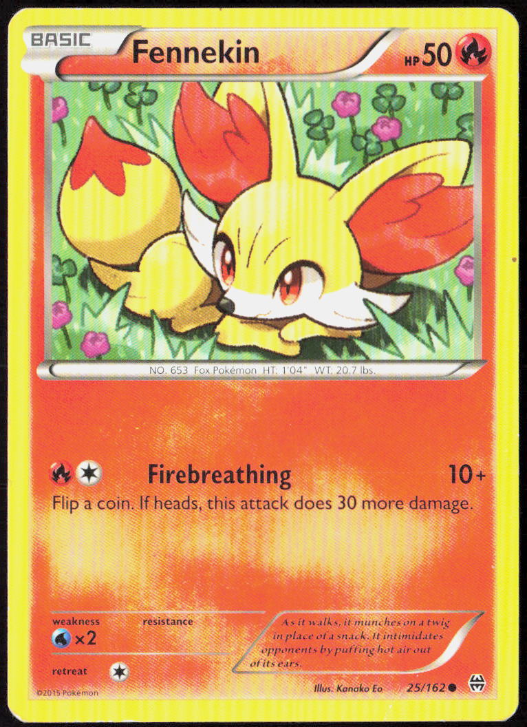 Fennekin 25/162 XY - BREAKthrough LP