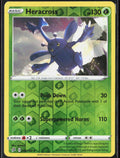 Heracross Reverse Holo 006/192 SWSH02: Rebel Clash Pokemon TCG LP
