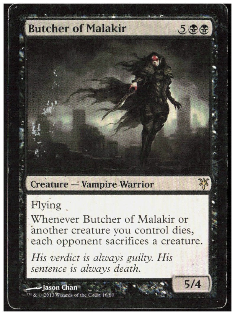 Butcher of Malakir 18 Duel Decks: Sorin vs. Tibalt Magic: The Gathering LP