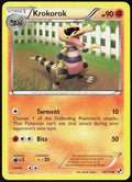 Krokorok 64/114 Black and White Pokemon TCG LP