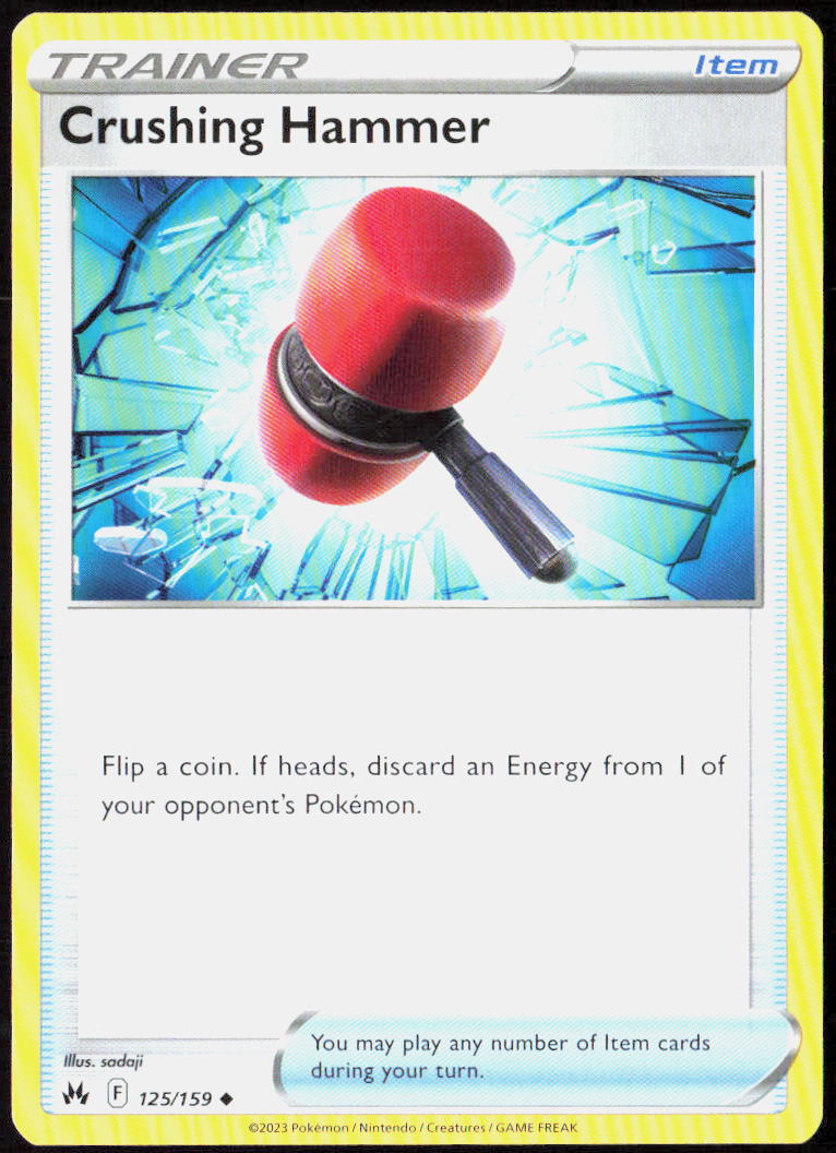 Crushing Hammer 125/159 SWSH: Crown Zenith Pokemon TCG LP