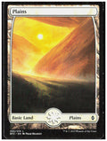 Plains - Full Art 250 Battle for Zendikar Magic: The Gathering LP