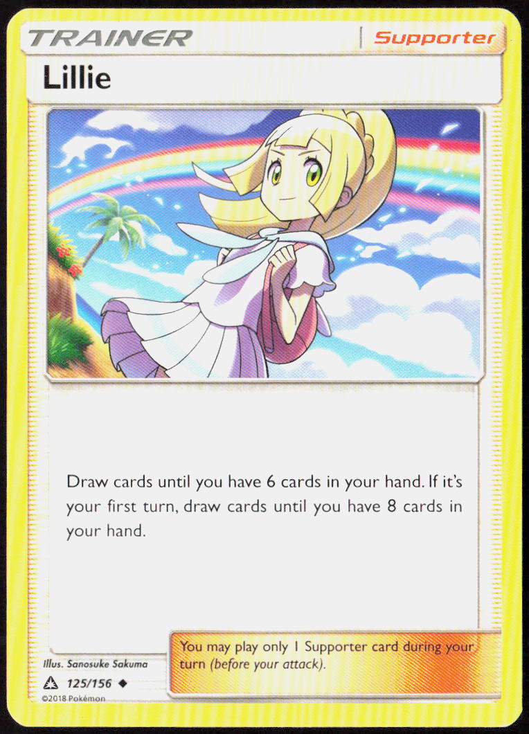 Lillie 125/156 SM - Ultra Prism Pokemon TCG LP