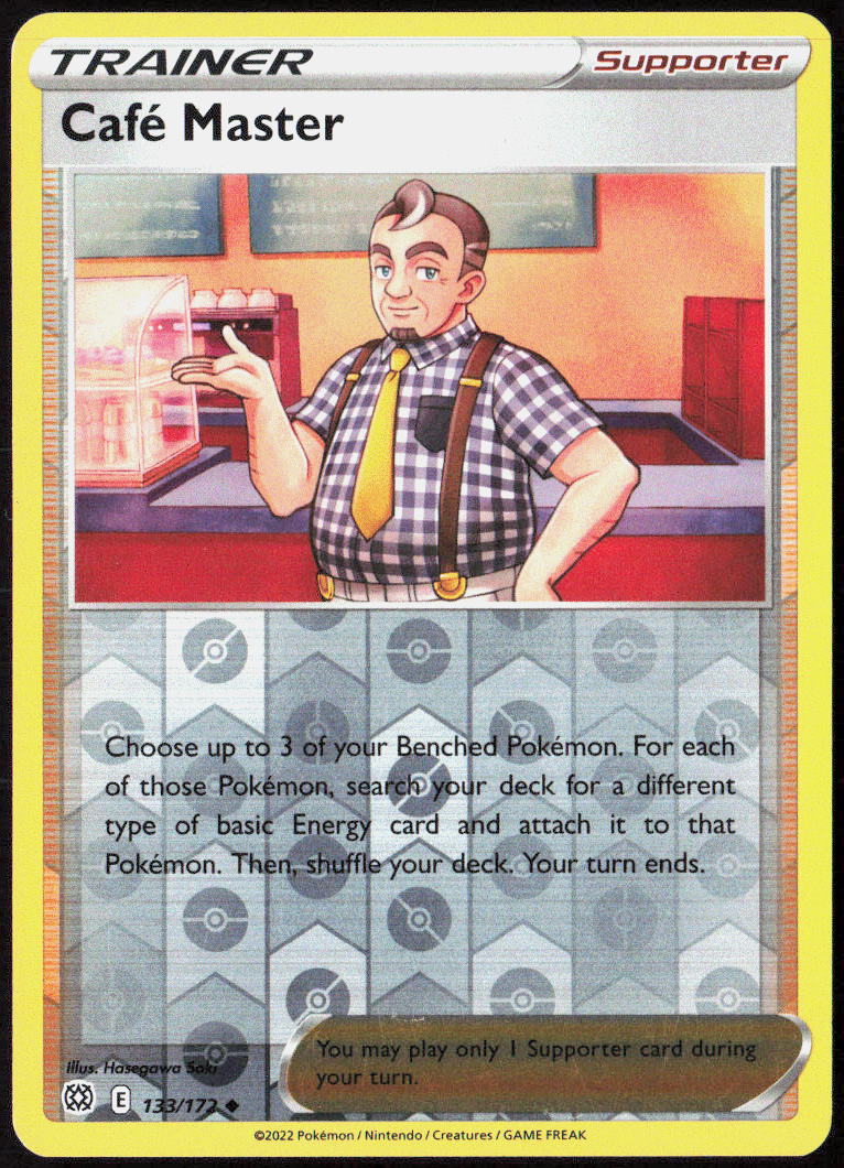 Cafe Master 133/172 SWSH09: Brilliant Stars Pokemon TCG LP