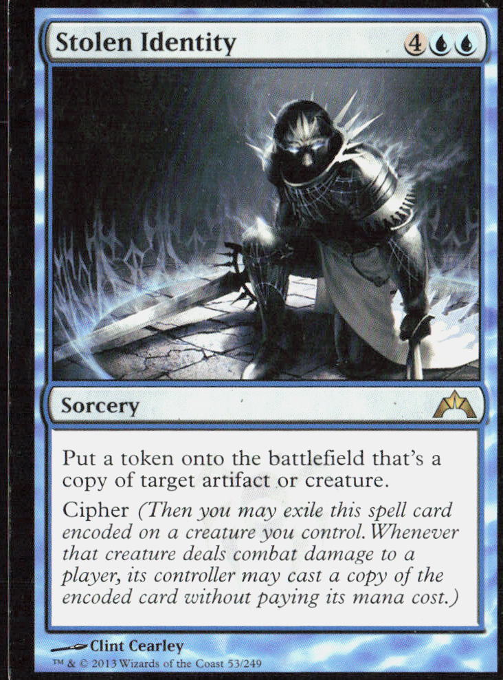 Stolen Identity 53 Gatecrash Magic: The Gathering LP