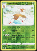 Sawsbuck Reverse Holo 012/198 SWSH06: Chilling Reign NM