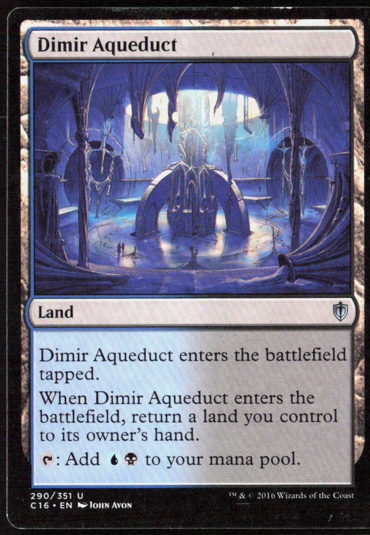 Dimir Aqueduct 290 Commander 2016 Magic: The Gathering LP