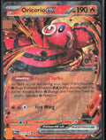Oricorio ex Holo Double Rare ME02: Phantasmal Flames 018/094 NM