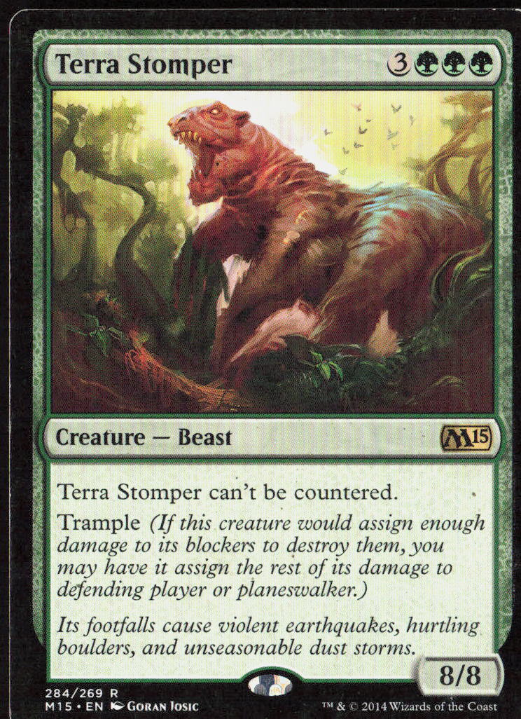 Terra Stomper 284 Magic 2015 (M15) Magic: The Gathering LP