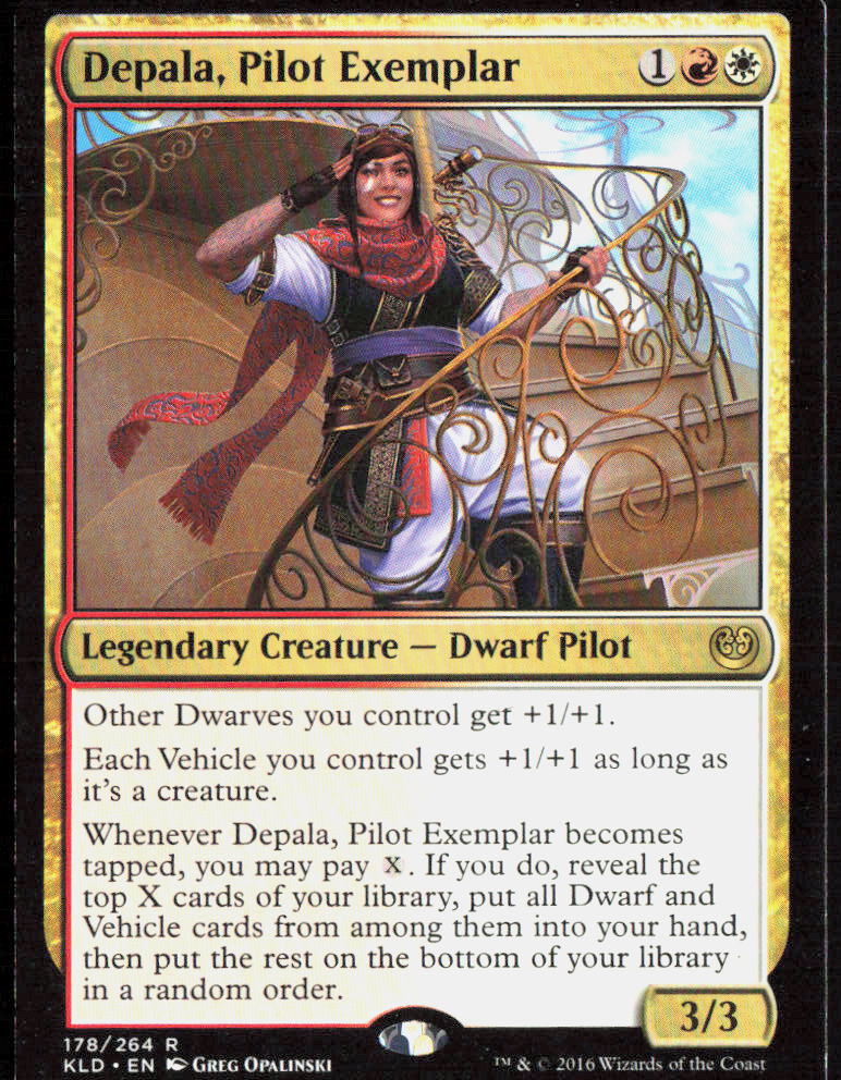 Depala, Pilot Exemplar 178 Kaladesh Magic: The Gathering LP