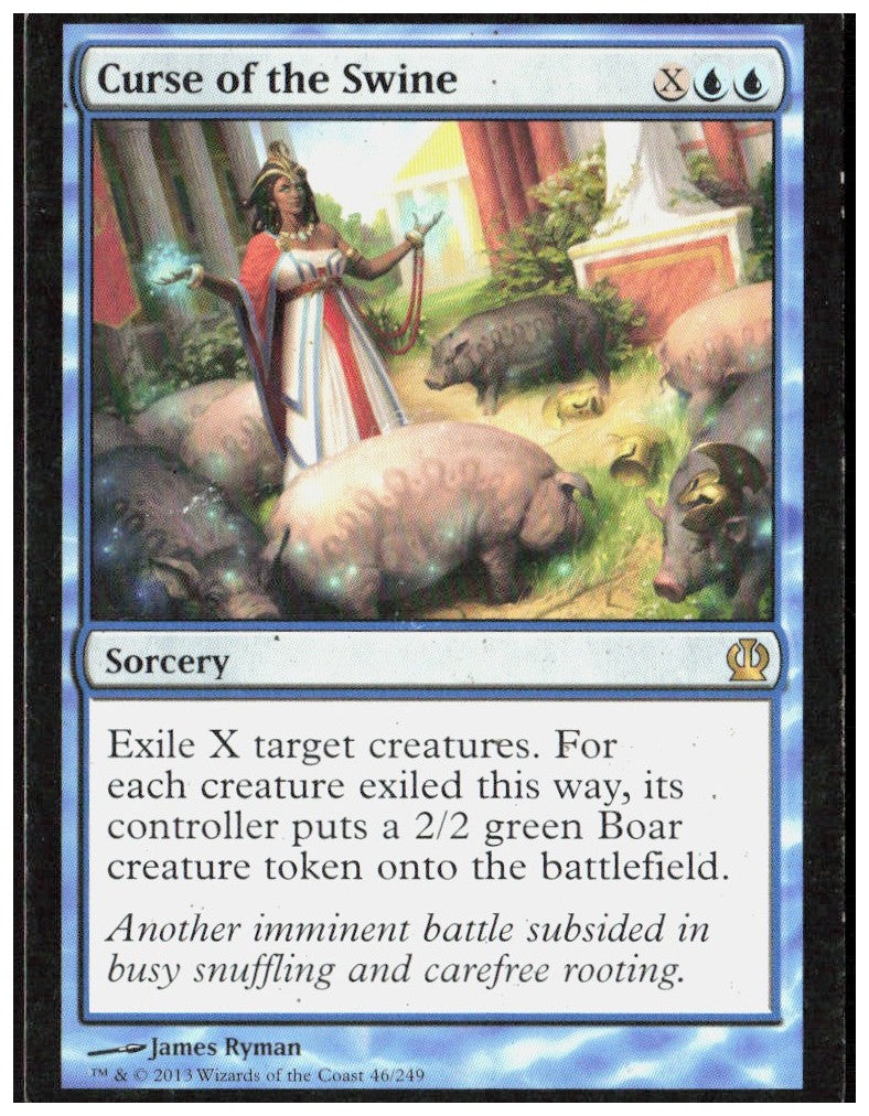 Curse of the Swine 46 Theros Magic: The Gathering LP