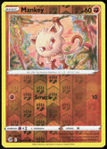 Mankey Reverse Holo 133/264 SWSH08: Fusion Strike Pokemon TCG LP
