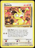 Meowth Unlimited 62/82 Team Rocket Pokemon TCG LP
