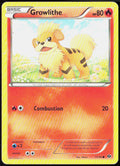 Growlithe (11) 11/99 Next Destinies Pokemon TCG LP