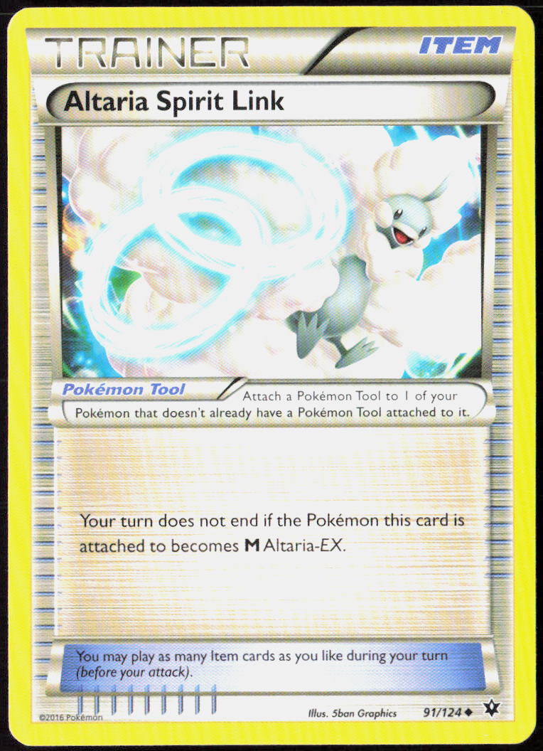 Altaria Spirit Link 91/124 XY - Fates Collide LP