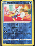 Delibird Reverse Holo 032/198 SWSH06: Chilling Reign Pokemon TCG LP