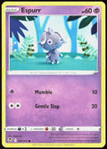 Espurr 081/195 SWSH12: Silver Tempest Pokemon TCG LP