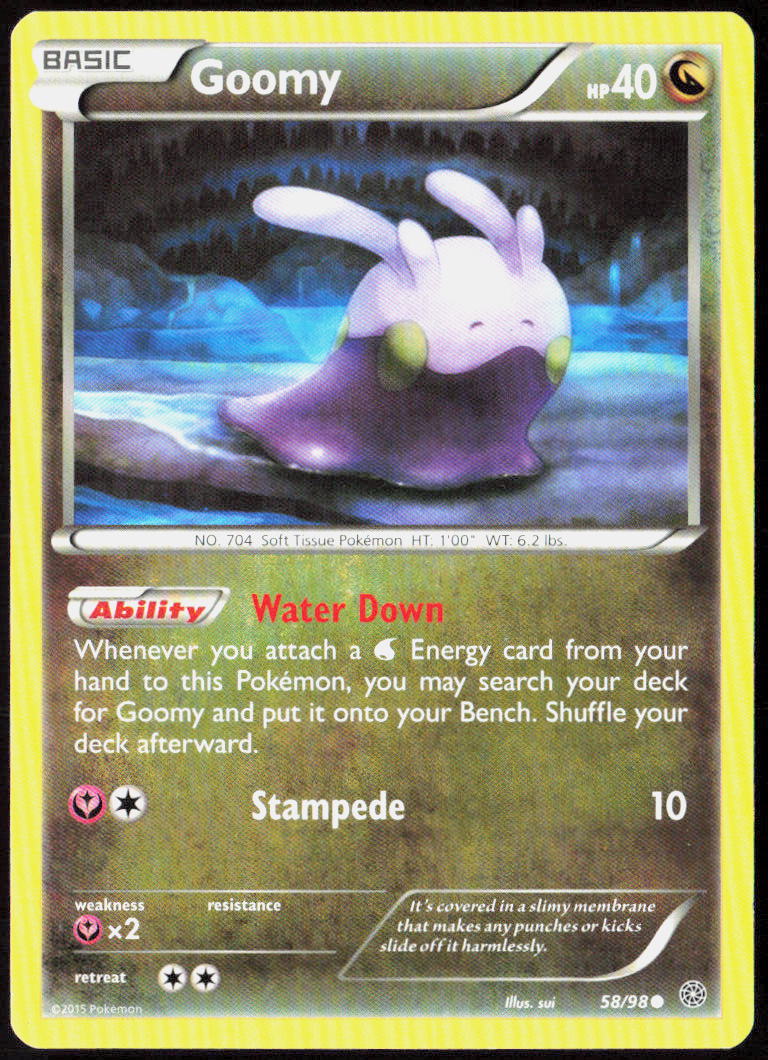 Goomy 58/98 XY - Ancient Origins LP