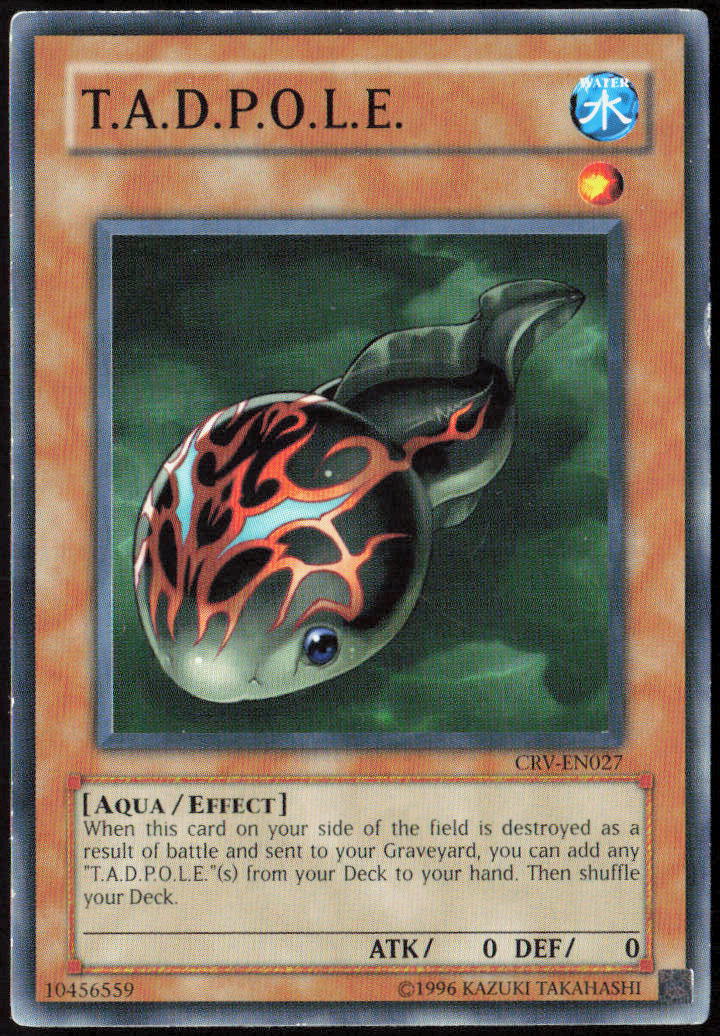 T.A.D.P.O.L.E. Unlimited CRV-EN027 Cybernetic Revolution Yu-Gi-Oh! TCG LP
