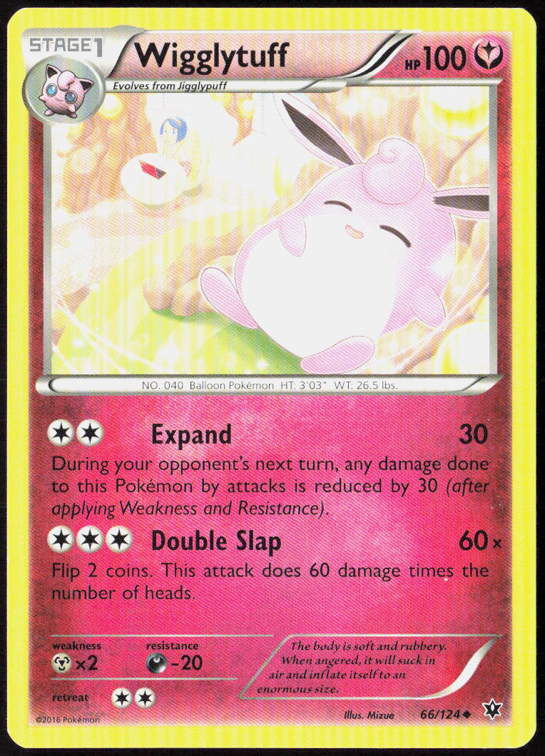 Wigglytuff 66/124 XY - Fates Collide LP