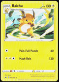 Raichu 066/202 SWSH01: Sword & Shield Base Set Pokemon TCG LP